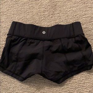 lululemon athletica Tops - black size 4 booty shorts lululemon athletica Tops - black size 4 booty shorts
